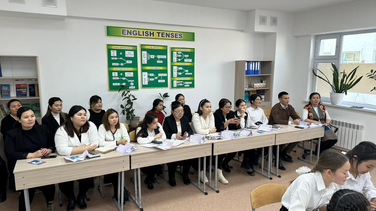 Жаңа мектепте өткен  жаңашыл семинар