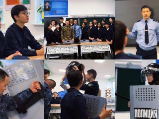 «Жас сақшы» полиция сыныбына арнайы қорғаныс құралдары таныстырылды