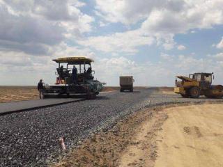 Жылыойда 62 шақырым автожолға күрделі жөндеу жүргізіліп жатыр 