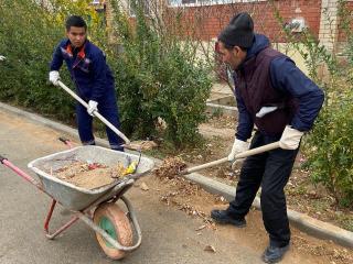 “Таза Қазақстан” акциясы аясында аудан тұрғындары сенбілік өткізді