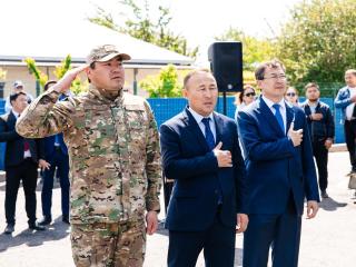 Махамбет ауданында жаңа өрт сөндіру бекеті ашылды