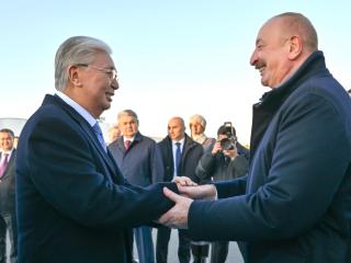 Әзербайжан Президенті Ильхам Әлиев Қазақстанға мемлекеттік сапармен келді