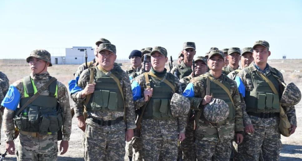 Әскери міндеттілер сынақтан өтті