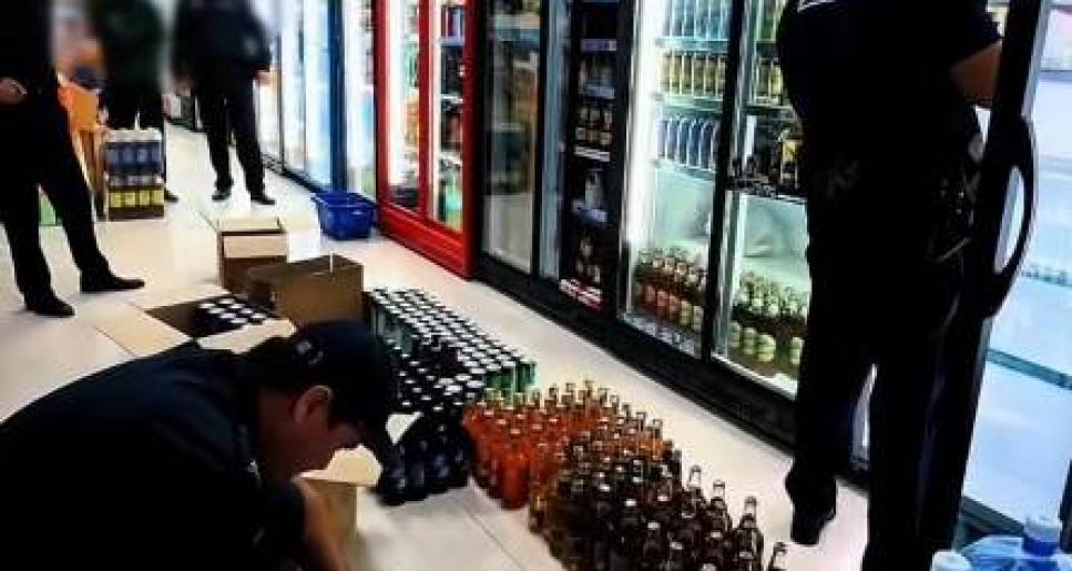 Атырауда алкоголь өнімдерін заңсыз сату фактісі анықталды
